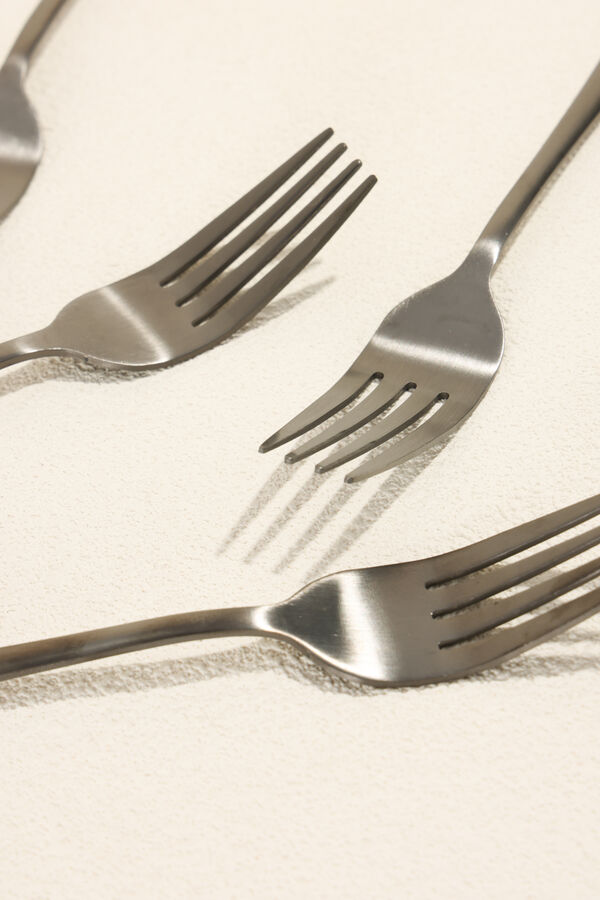Tenedor Olivo Set 4 un. negro COLOR UNICO image number null