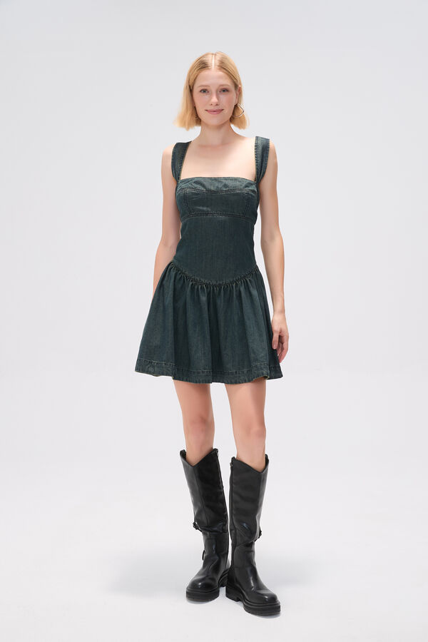 VESTIDO FYLIA AZUL OSCURO image number null