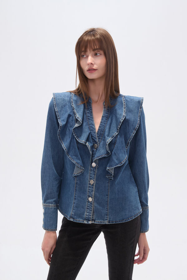 CAMISA WALINEA AZUL image number null