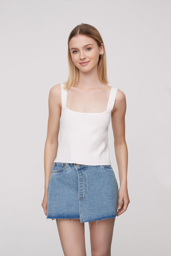 TOPS KROS MARFIL / OFF WHITE