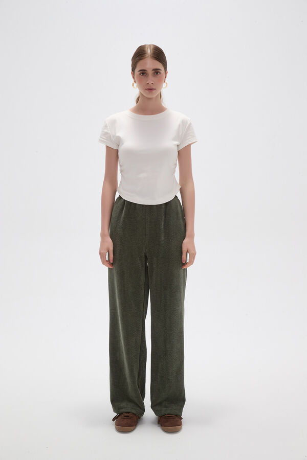 PANTALON CINDOR VERDE OLIVA image number null