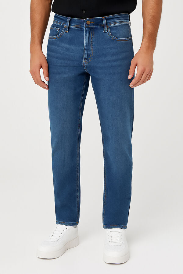 PANTALON KUNMING AZUL GRISACEO image number null