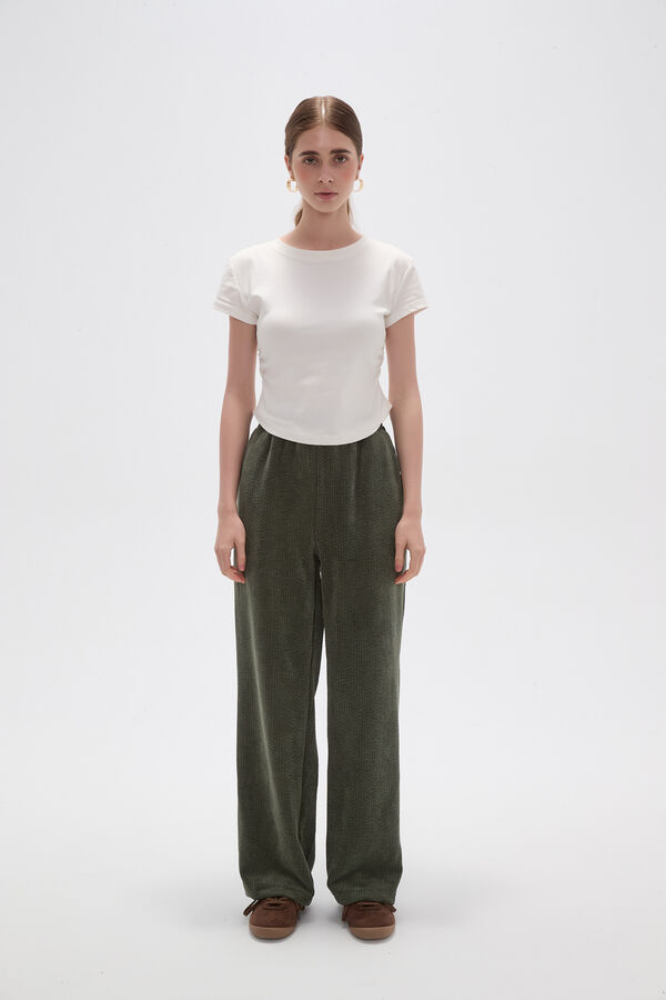 PANTALON CINDOR VERDE OLIVA image number null