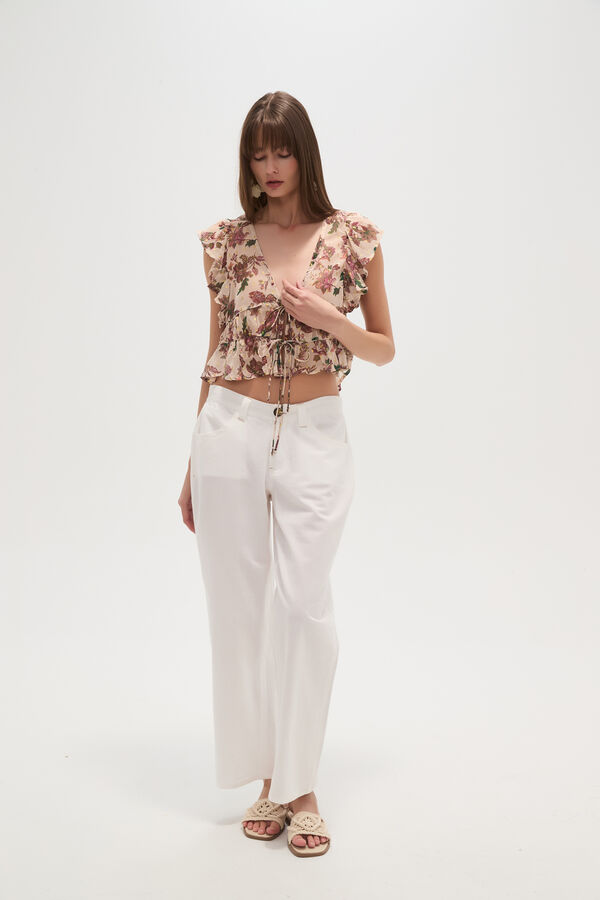 PANTALON ERRINI BLANCO image number null