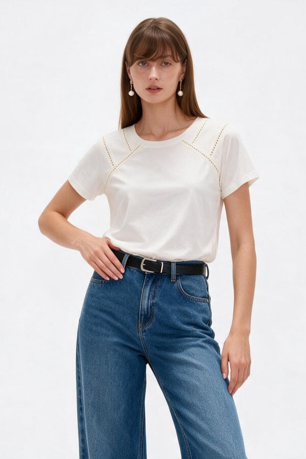 REMERA LUGOJ 70607 MARFIL  / OFF WHITE image number null