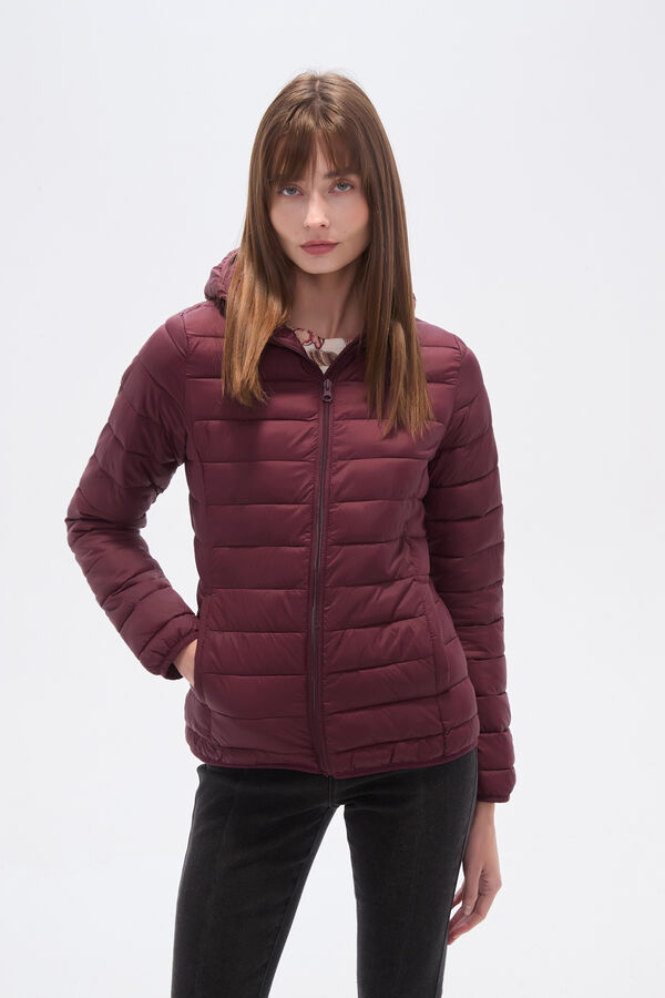 CAMPERA LENNOX CEREZA OSCURO image number null