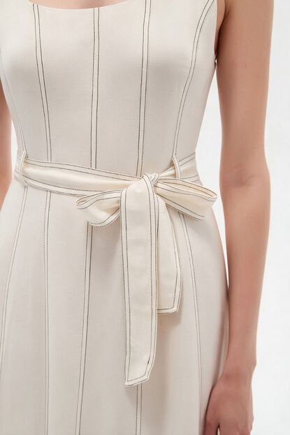 VESTIDO CAROA 70809 MARFIL  / OFF WHITE image number null