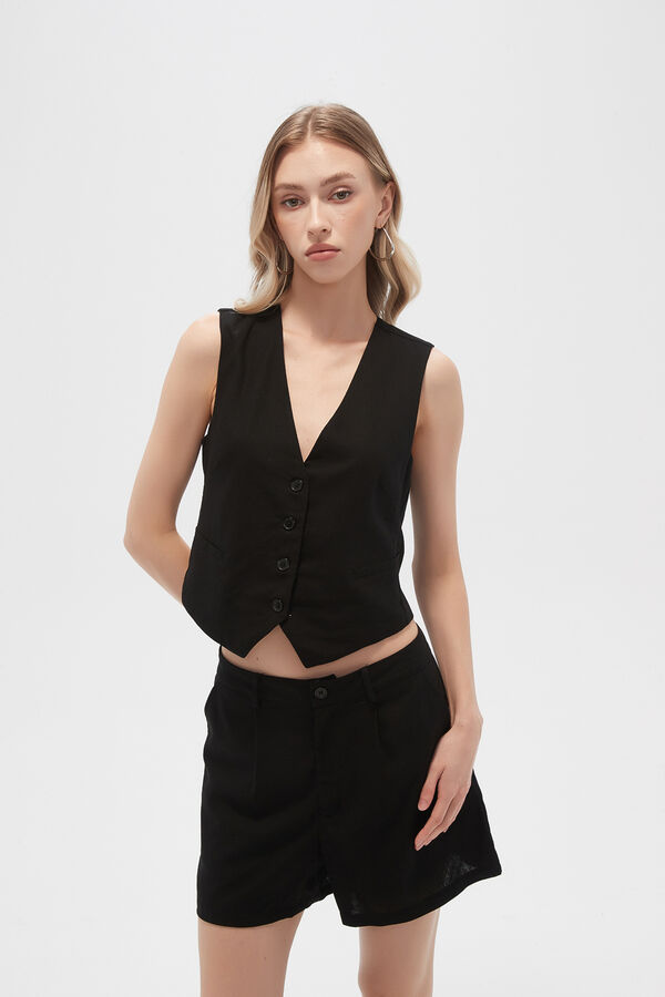CHALECO LUKEY NEGRO image number null