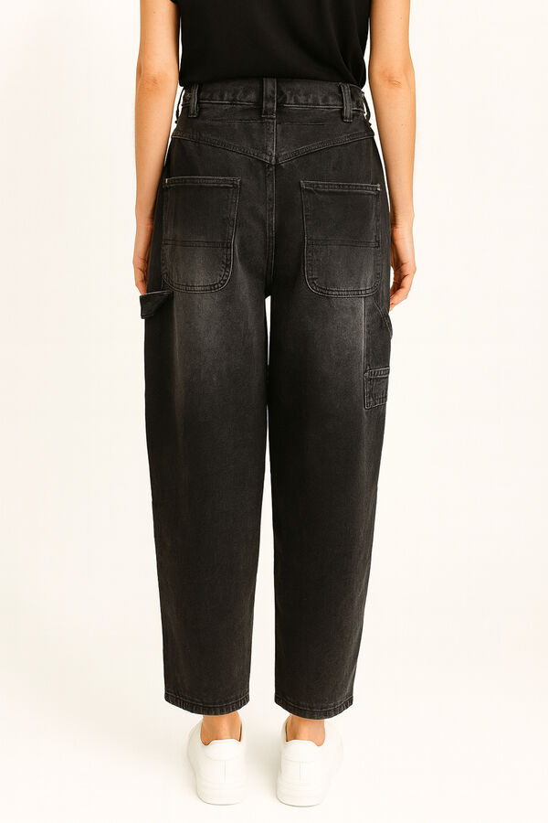 PANTALON ISERA GRIS OSCURO image number null