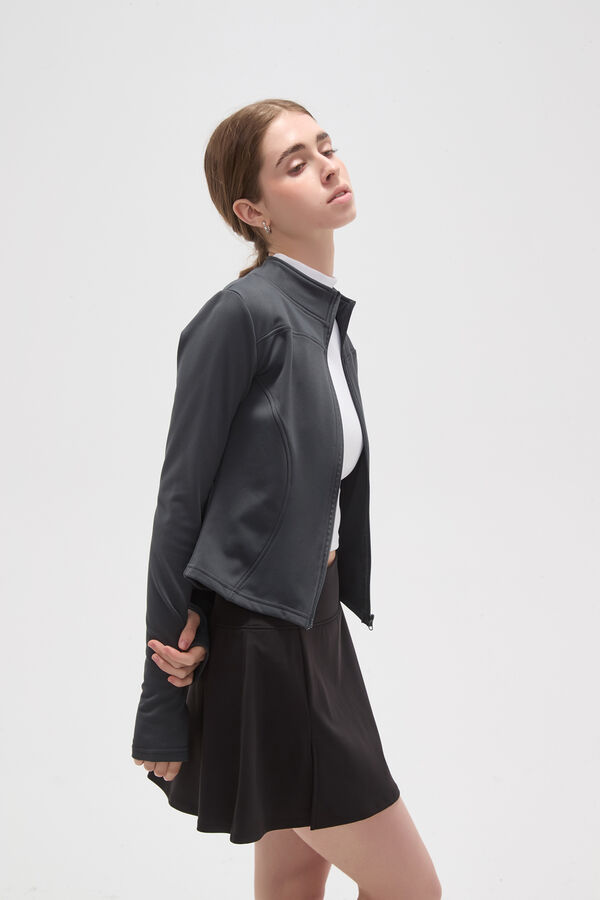 CAMPERA PALUA GRIS OSCURO image number null