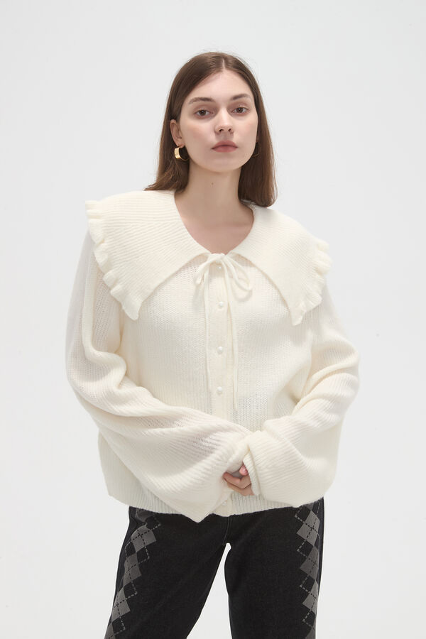 CARDIGAN OLCAY CRUDO / NATURAL image number null