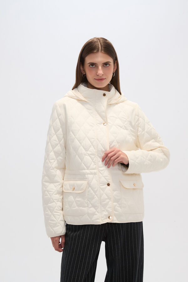 CAMPERA ROCIE MARFIL  / OFF WHITE image number null
