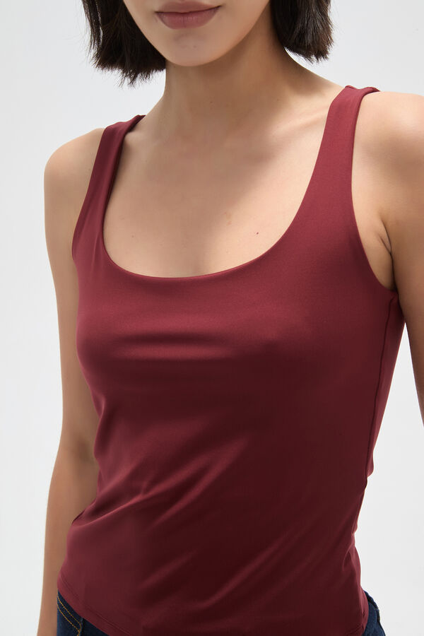 MUSCULOSA MINTAS BORDEAUX image number null