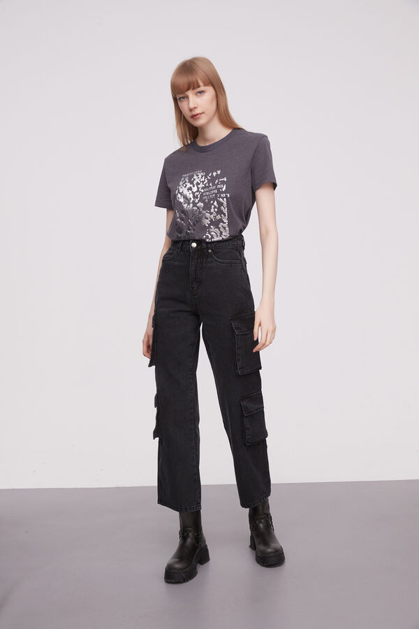PANTALON MARGA GRIS OSCURO image number null