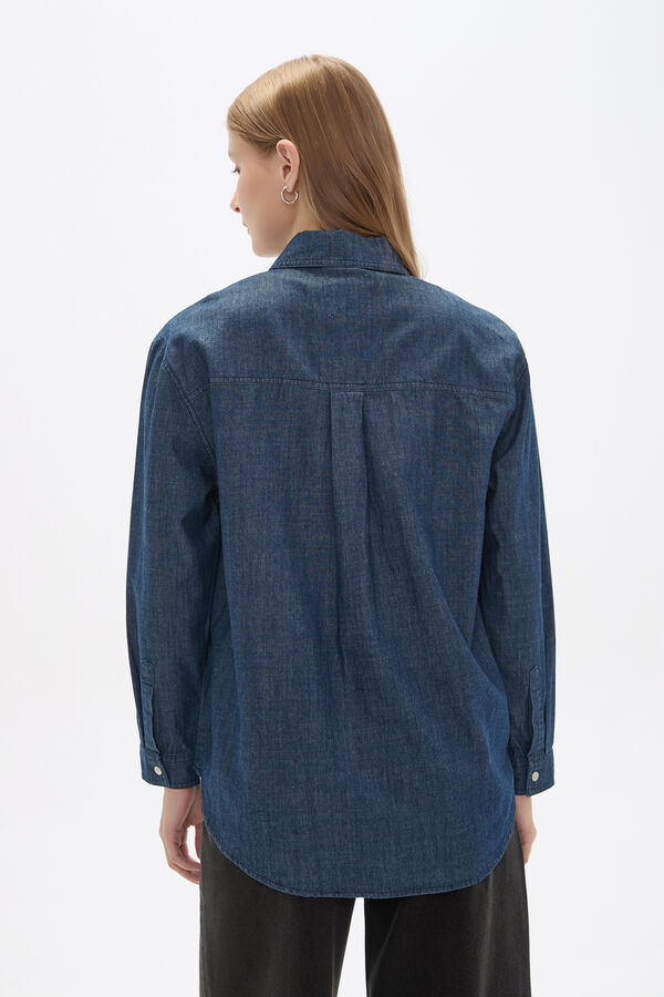 SOBRECAMISA MANAPOURI AZUL INDIGO image number null