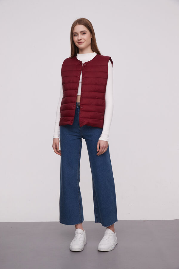 CHALECO BUJIN BORDEAUX image number null