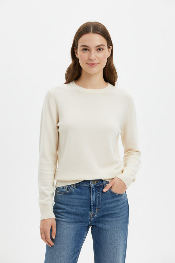 SWEATER PLANUS CRUDO / NATURAL image number null