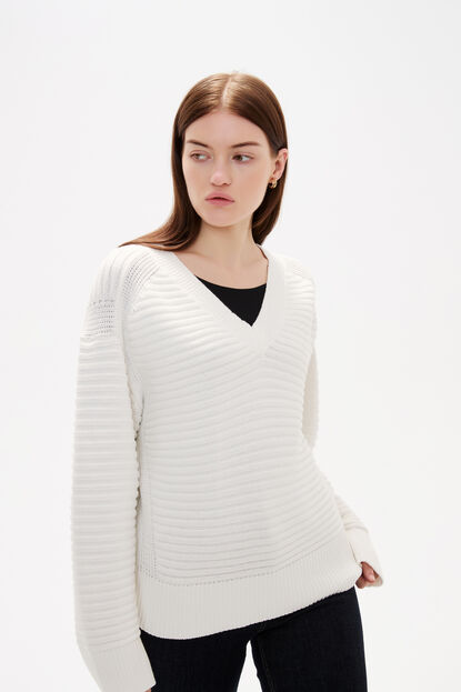 SWEATER KALLIA CRUDO / NATURAL image number null