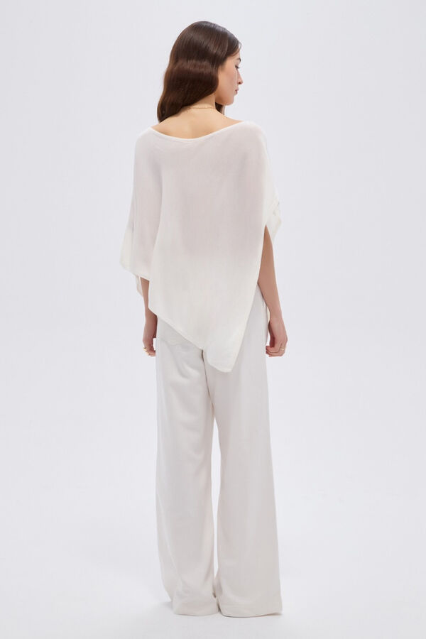 PONCHO FRIAL 70809 MARFIL  / OFF WHITE image number null