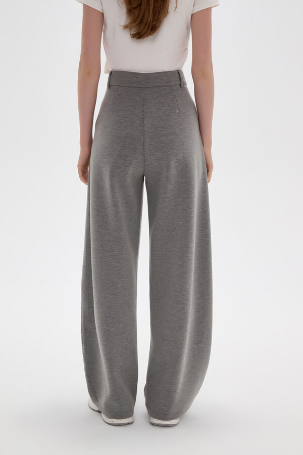 PANTALON CHANDLER GRIS MELANGE image number null