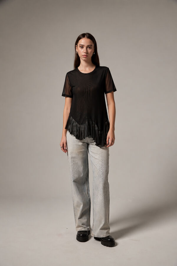 REMERA PORTIA 70809 NEGRO image number null