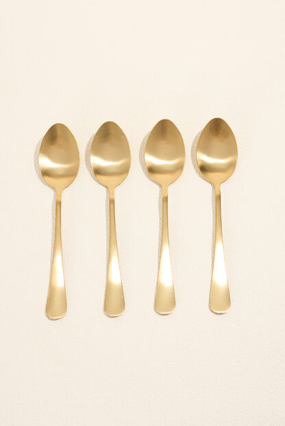 Cuchara Olivo Set 4 un. dorado COLOR UNICO image number null