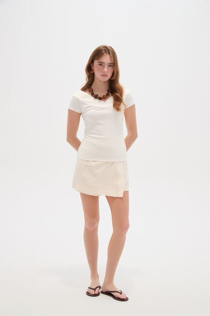 TOPS ARIMA 70809 MARFIL  / OFF WHITE image number null