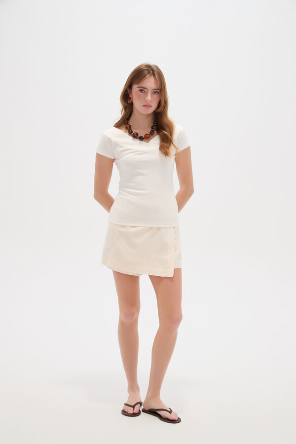 TOPS ARIMA 70809 MARFIL  / OFF WHITE image number null