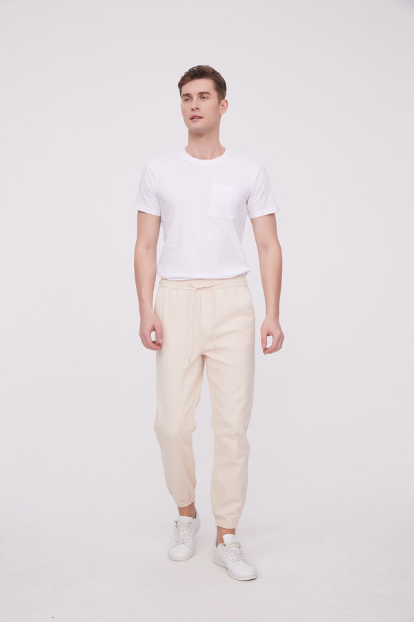 PANTALON TOLVE CRUDO / NATURAL image number null