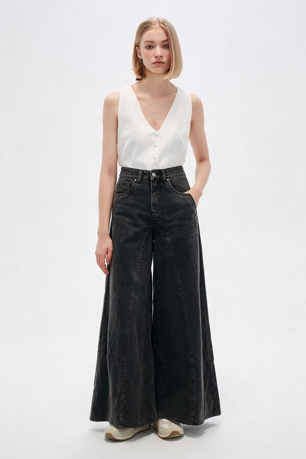PANTALON BIENNE 70607 GRIS MEDIO image number null