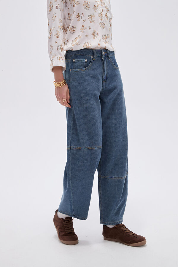 PANTALON BARRI 70809 AZUL OSCURO image number null
