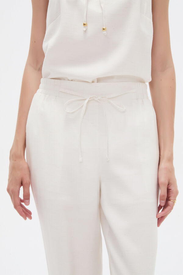PANTALON ZUMO 70809 MARFIL  / OFF WHITE image number null