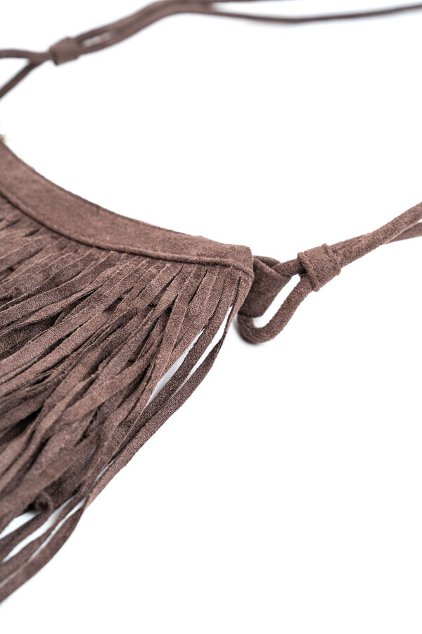 cartera Fleco MARRON image number null