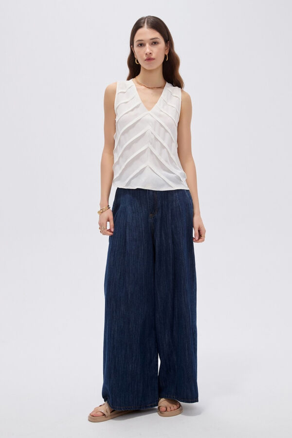 MUSCULOSA KURU 70809 MARFIL  / OFF WHITE image number null