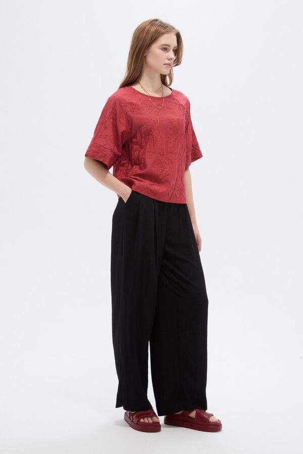 BLUSA KISNOR 70607 TERRACOTA image number null