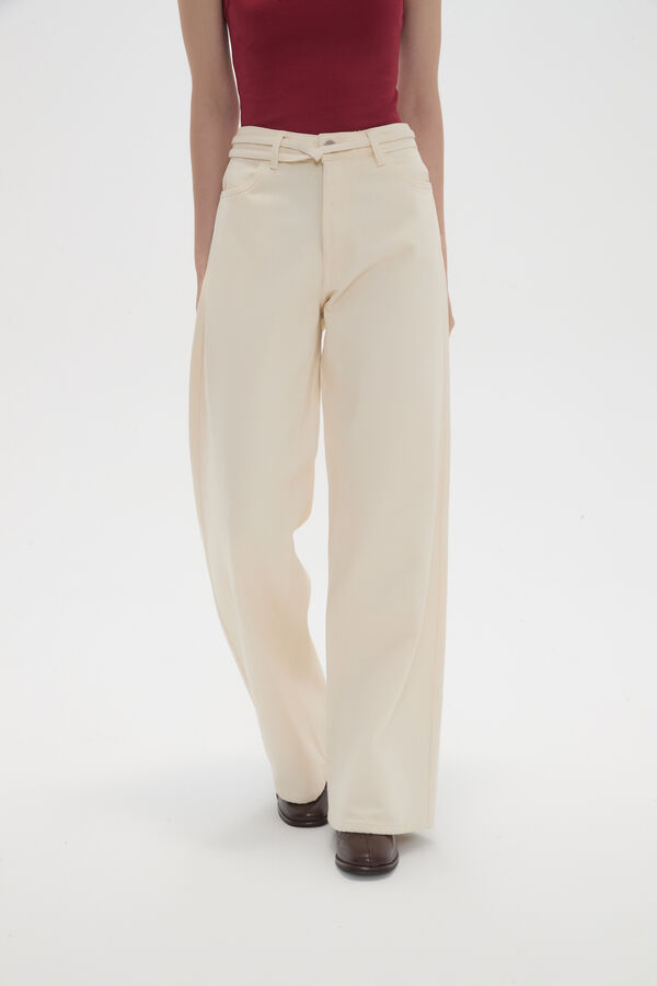 PANTALON PORTONO CRUDO / NATURAL image number null