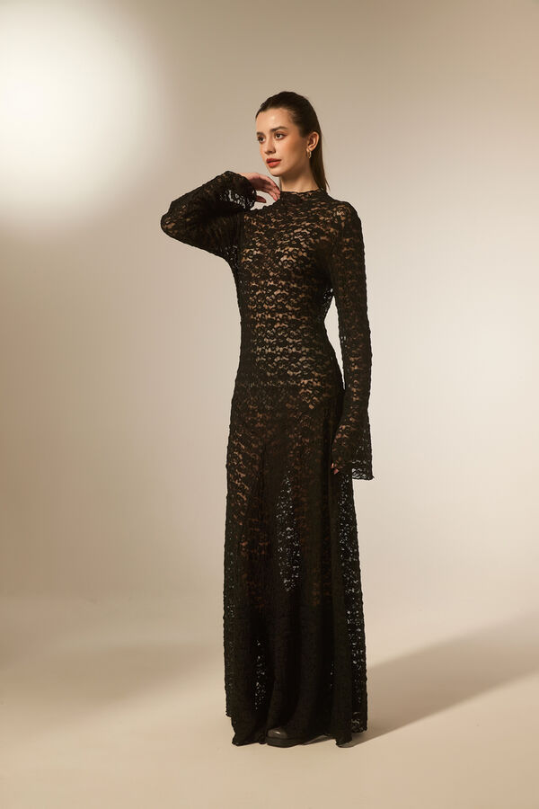 VESTIDO XYRAL NEGRO image number null