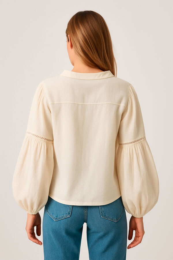 BLUSA BICA CRUDO / NATURAL