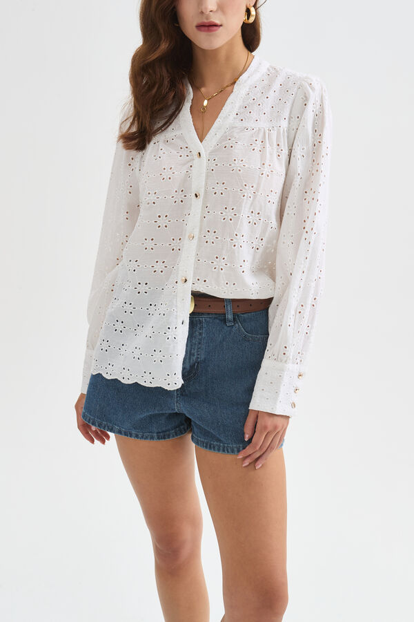 BLUSA HEDERA 70607 BLANCO image number null