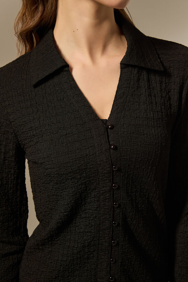 CAMISA HESME NEGRO image number null