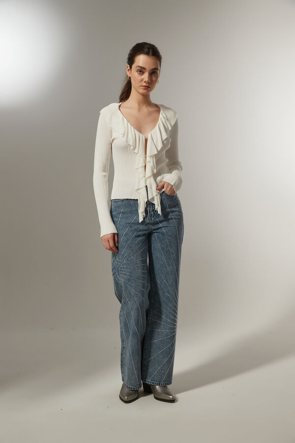 CARDIGAN GUIMA BLANCO image number null