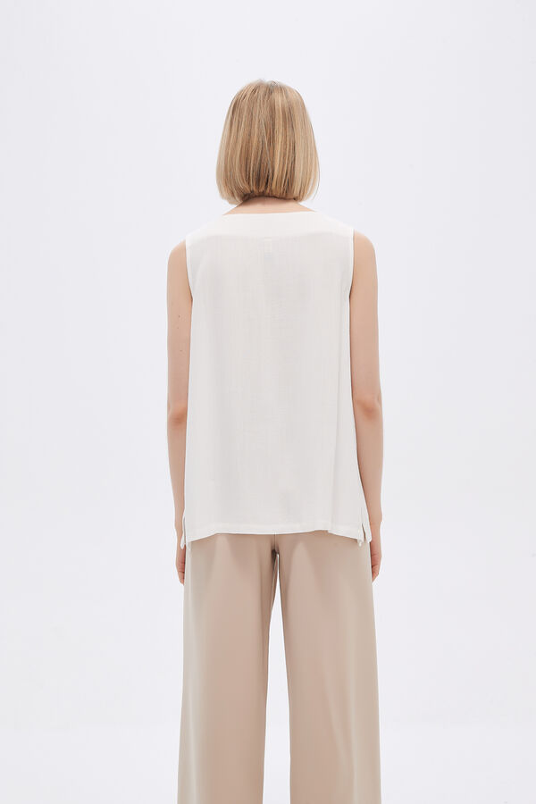 MUSCULOSA PEDER MARFIL  / OFF WHITE image number null