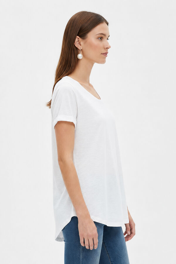 REMERA CORDATA 70607 BLANCO image number null