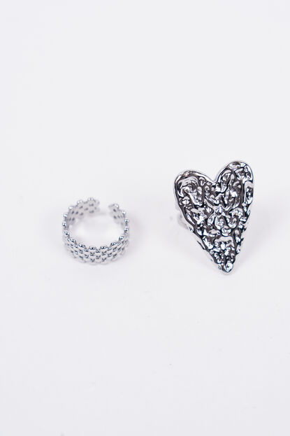 Anillo Cora PLATEADO image number null