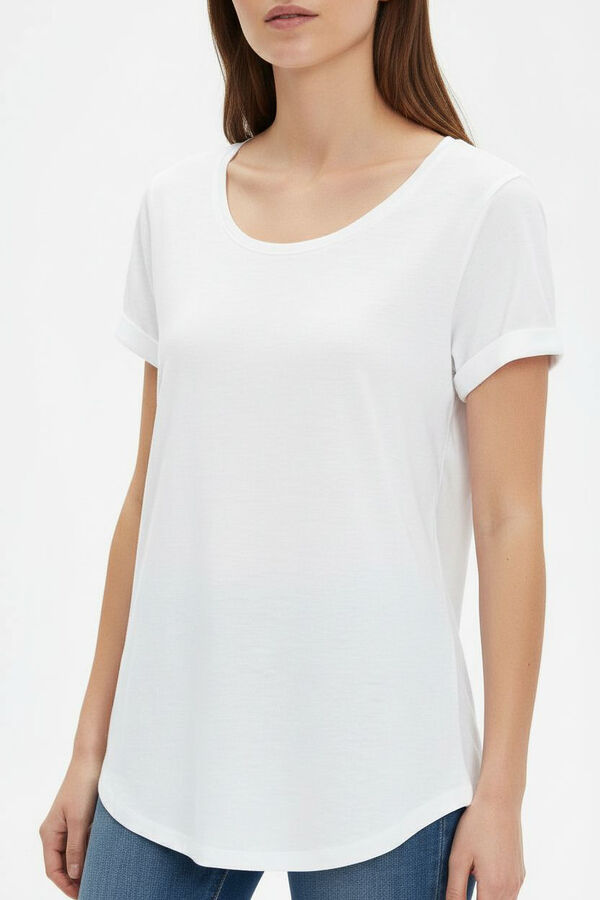 REMERA CORDATA 70607 BLANCO image number null