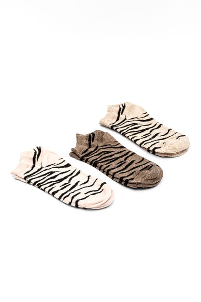 Medias Ankle Sima, Pack x 3 COLOR UNICO image number null