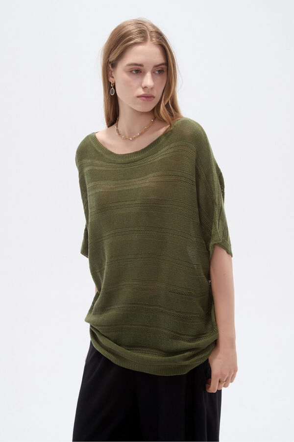 REMERA CIREN 70607 VERDE OLIVA image number null