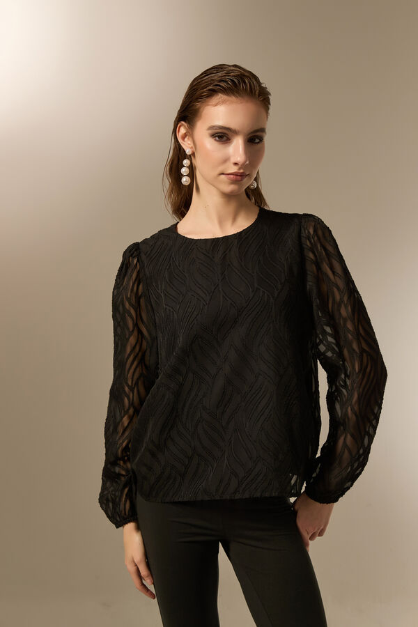 BLUSA BLUSHI NEGRO image number null