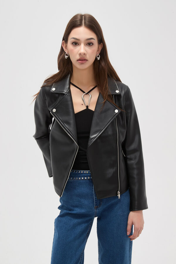 CAMPERA CLIFTON NEGRO image number null