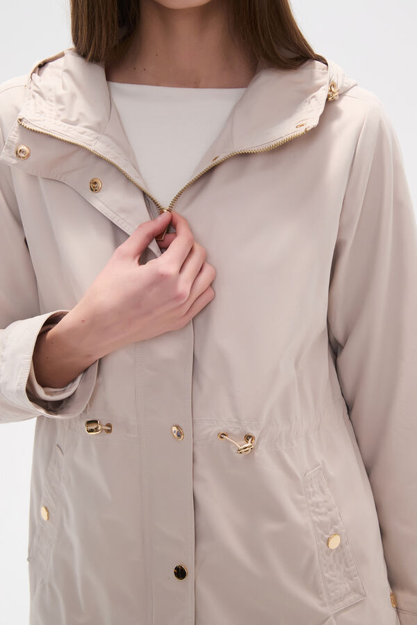 CAMPERA FRIVA CRUDO / NATURAL image number null